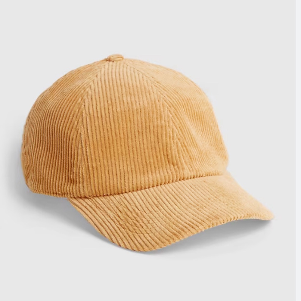 GAP Corduroy Cap - Adjustable Strap - 100% Cotton